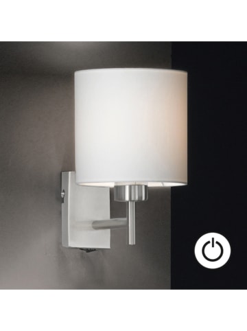FISCHER & HONSEL Lampa ścienna "Dreamer" w kolorze białym - 16 x 24 cm