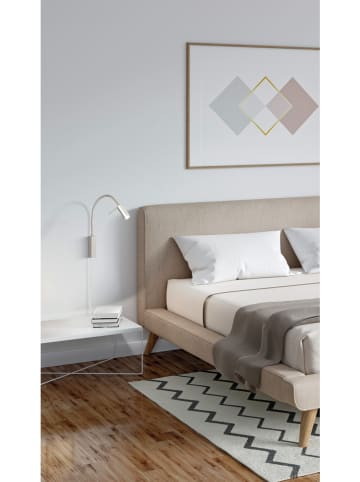 FISCHER & HONSEL Ledwandlamp "Flex" zilverkleurig - (H)40 cm