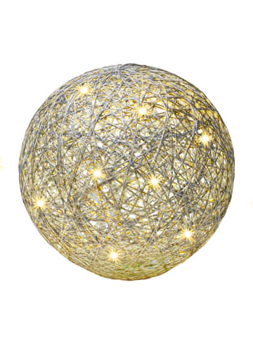 AMARE LED-Kugel in Gold - Ø 20 cm