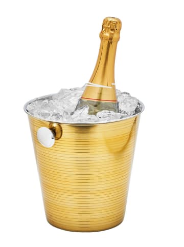 AMARE Champagnerkühler in Gold - (H)22,5 x Ø 21 cm