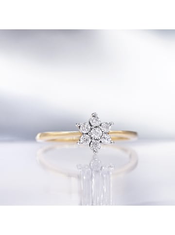 CARATELLI Gold-Ring mit Diamanten