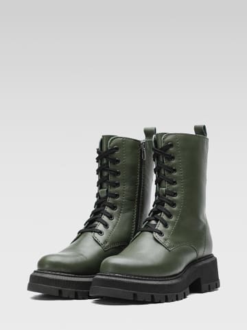 Lasocki Leren boots groen