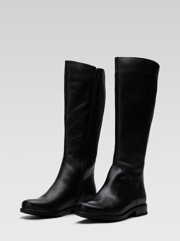 Lasocki Leder-Stiefel in Schwarz