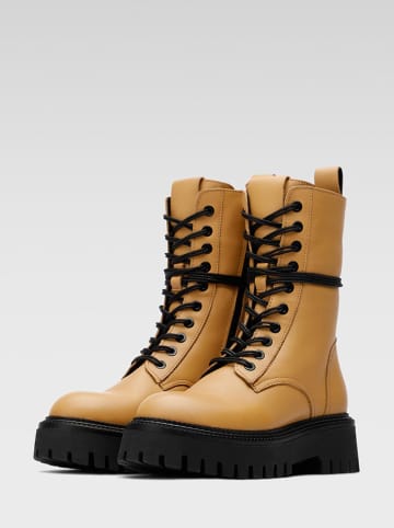 Gino Rossi Leren boots lichtbruin