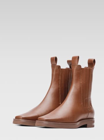 Gino Rossi Leren chelseaboots bruin