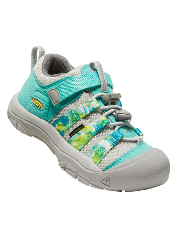 Keen Wanderschuhe "Newport" in Türkis/ Weiß