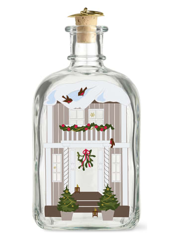 Holme Gaard Kerstfles "Holmegaard" transparant/meerkleurig - 730 ml