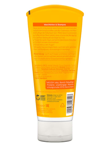 Weleda 2er-Set: 2in1 Duschgel und Shampoo "Calendula", je 200 ml