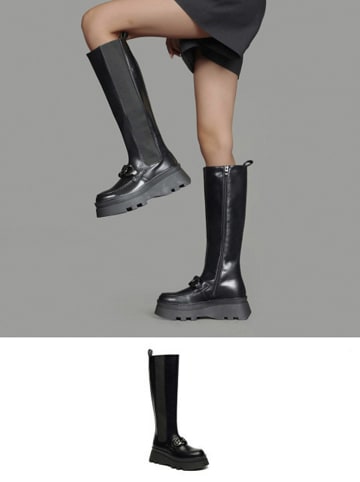 STEPHAN Moccasins zwart