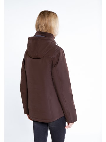 Schmuddelwedda Regenjacke in Dunkelbraun
