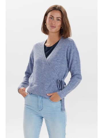 NÜMPH Sweter "Nualbera" w kolorze błękitnym