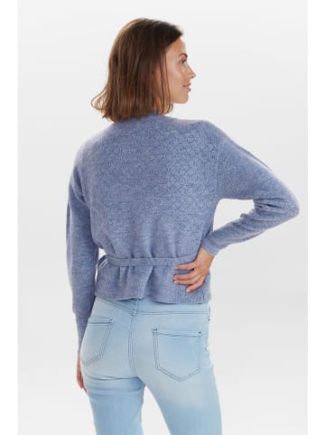 NÜMPH Sweter "Nualbera" w kolorze błękitnym