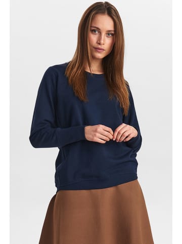 NÜMPH Sweatshirt "Nunikola" donkerblauw