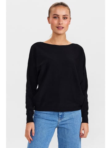 sheego Pullover "Nudaya" in Schwarz