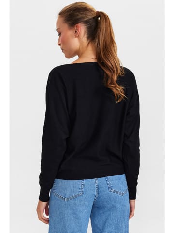 sheego Pullover "Nudaya" in Schwarz