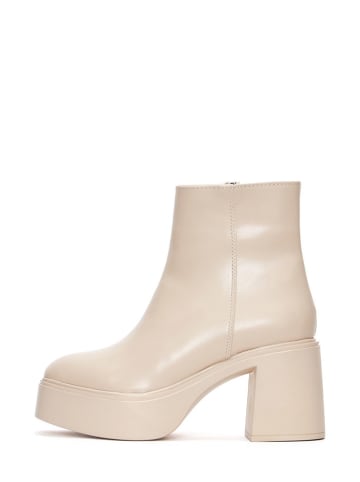 EYE Enkellaarzen beige