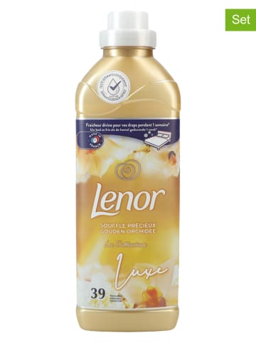 Lenor 4-delige set: wasverzachter "Lenor Farbric Gold Orchid", elk 897 ml