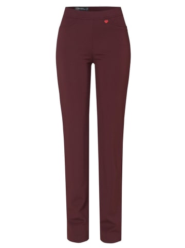 Relaxed by TONI Hose "Alice Shape" - Slim fit - in Bordeaux