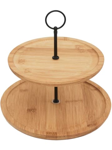 Make a Wish Etażerka w kolorze brązowym - wys. 20 cm