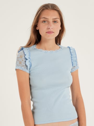Calida Koszulka w kolorze błękitnym