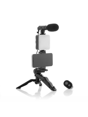 InnovaGoods Vlogging Kit mit Licht, Mikrofon und Fernbedienung