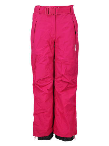 Peak Mountain Spodnie narciarskie w kolorze różowym