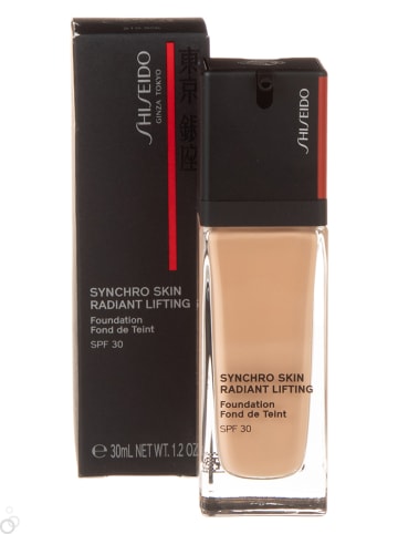 Shiseido Foundation "Synchro Skin Radiant Lifting - 310 Silk" - LSF 30, 30 ml