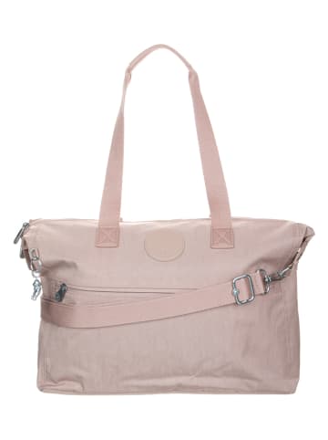 Kipling Shopper bag "Ilia" w kolorze jasnoróżowym - 42 x 32 x 10 cm
