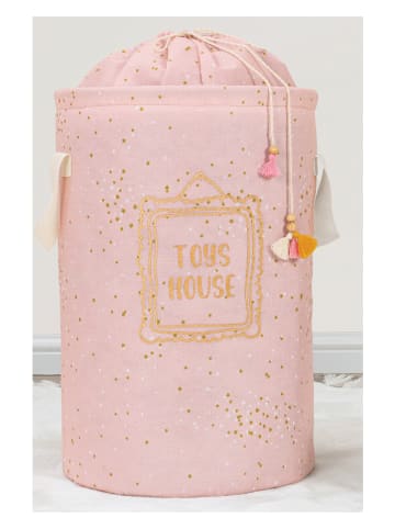 Scandinavia Concept Aufbewahrungskorb "KALS-04270" in Rosa - (H)46 x Ø 31 cm