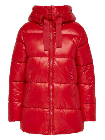 ONLY Płaszcz pikowany "Scarlett" w kolorze czerwonym