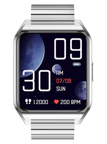 SmartCase Smartwatch in Silber