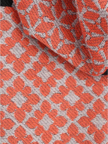 Zwillingsherz Sjaal "Blair" oranje/roze - (L)190 x (B)75 cm
