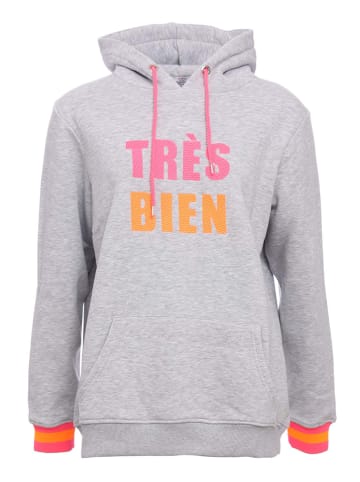 Zwillingsherz Hoodie "Keira" grijs