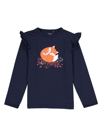 lamino Longsleeve in Dunkelblau