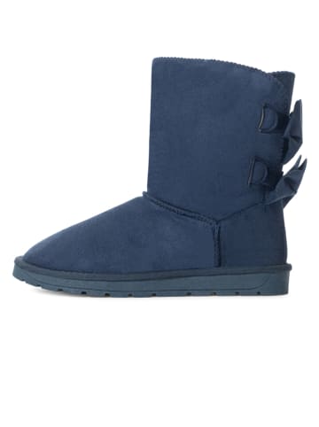 ISLAND BOOT Botki zimowe "Bowie" w kolorze niebieskim