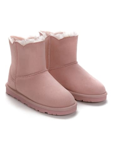 ISLAND BOOT Botki zimowe "Kiana" w kolorze jasnoróżowym