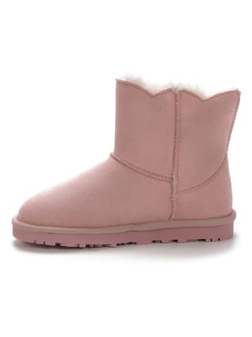 ISLAND BOOT Botki zimowe "Kiana" w kolorze jasnoróżowym