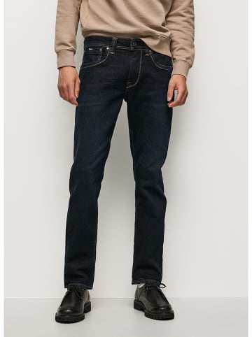 Pepe Jeans Spijkerbroek "Cash" - regular fit - donkerblauw
