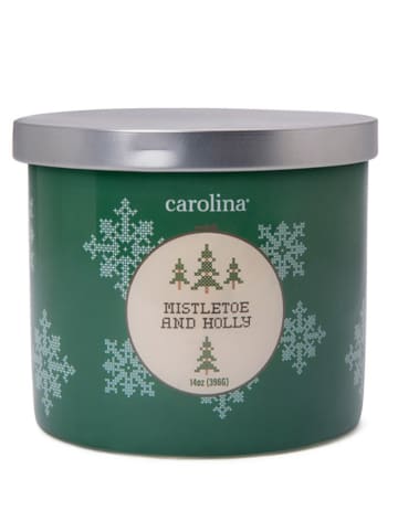 Colonial Candle Geurkaars "Mistletoe & Holly" - 396 g