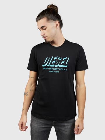 Diesel Clothes Koszulka w kolorze czarnym