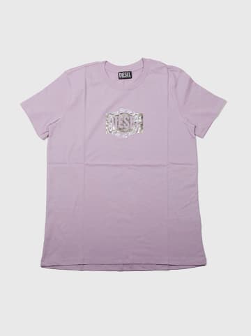 Diesel Clothes Koszulka w kolorze fioletowym