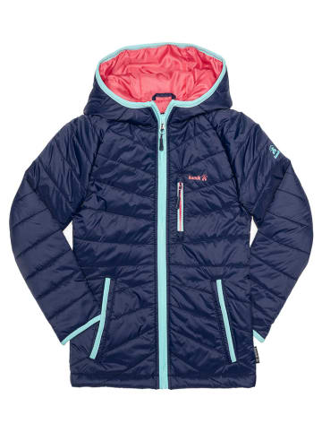 Kamik Dünne Ganzjahres-Steppjacke "Acacia" in Dunkelblau/ Koralle