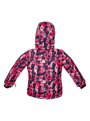 Kamik Kurtka narciarska "Tallie Blossom" w kolorze granatowo-różowym