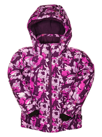 Kamik Kurtka narciarska "Tallie Blossom" w kolorze różowo-fioletowym