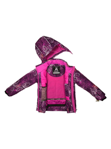 Kamik Kurtka narciarska "Tallie Leila" w kolorze różowo-fioletowym