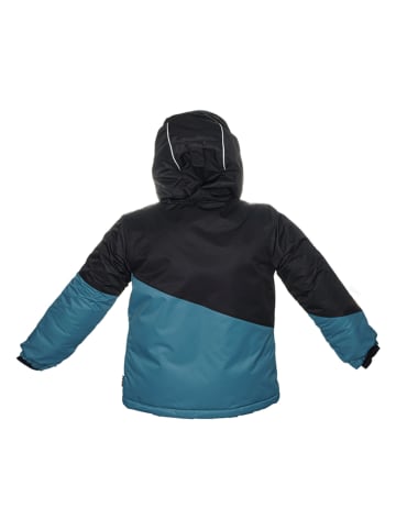 Kamik Kurtka narciarska "Rebecca" w kolorze czarno-niebieskim