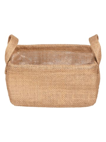 Wenko Opbergmand "Juna" beige - (B)20 x (H)15 x (D)15 cm