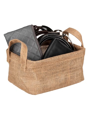 Wenko Opbergmand "Juna" beige - (B)20 x (H)15 x (D)15 cm