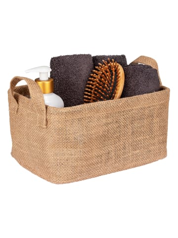 Wenko Opbergmand "Juna" beige - (B)24 x (H)17 x (D)17 cm
