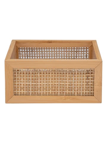 Wenko Badorganizer "Allergre" naturel - (B)15 x (H)7 x (D)15 cm